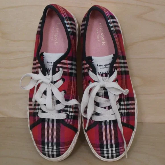 Kate Spade New York Vale Plaid Sneakers - Picture 4 of 12